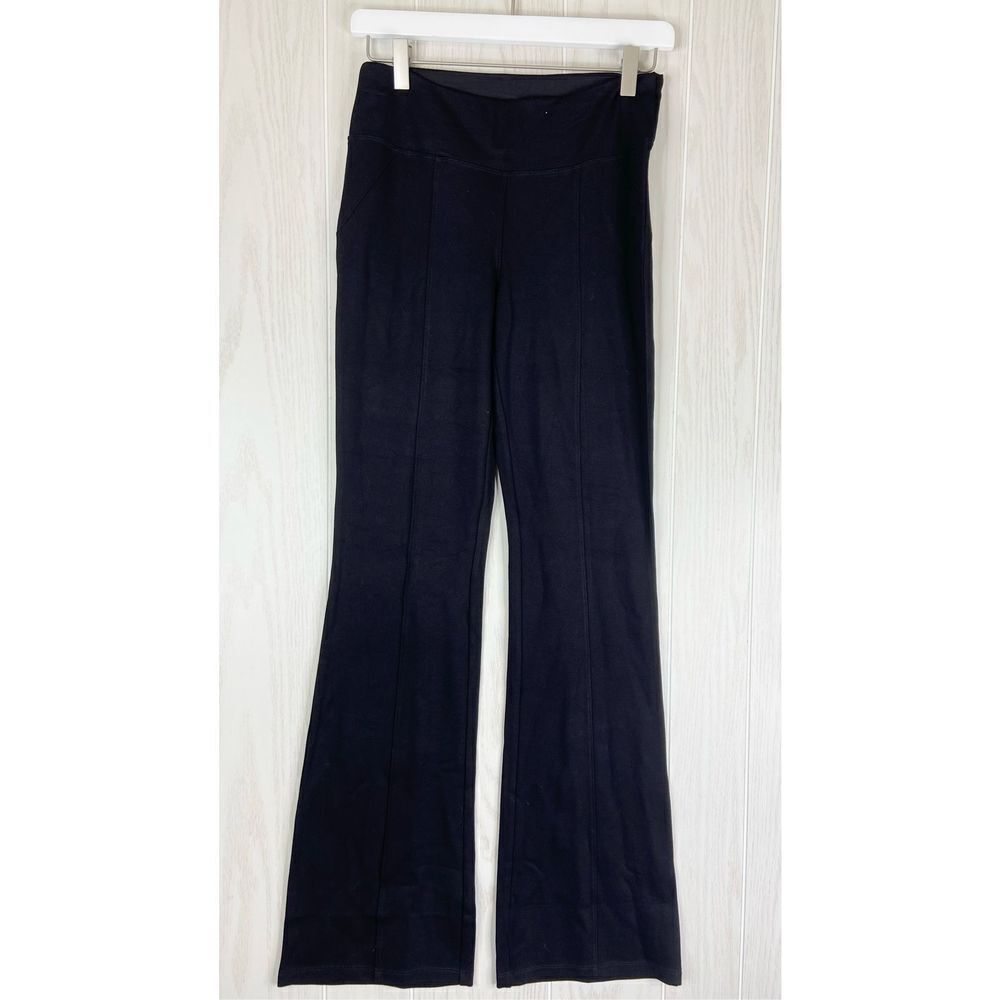 Ruby Ribbon Black Flare Leg Ponte Pants Size Small